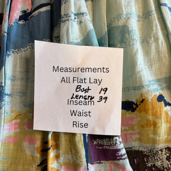 Boden Nancy Dress Rivera Print Fit & Flare Size 14 Linen Look Retro Style - Picture 7 of 9